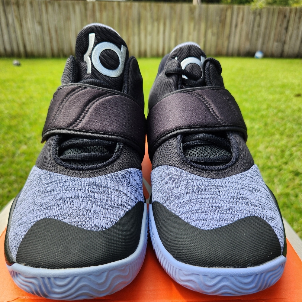 Sz 9 Nike KD Trey 5 VI EP 'Black Metallic Silver AA7070-004 - Picture 8 of 10